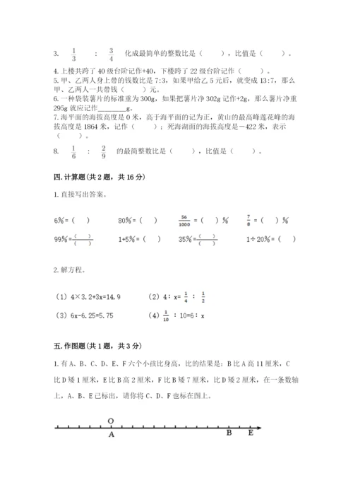 长岭县六年级下册数学期末测试卷（突破训练）.docx