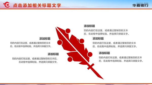 精美大气华夏银行金融理财年终总结PPT