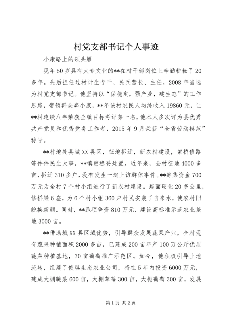 村党支部书记个人事迹 (2).docx