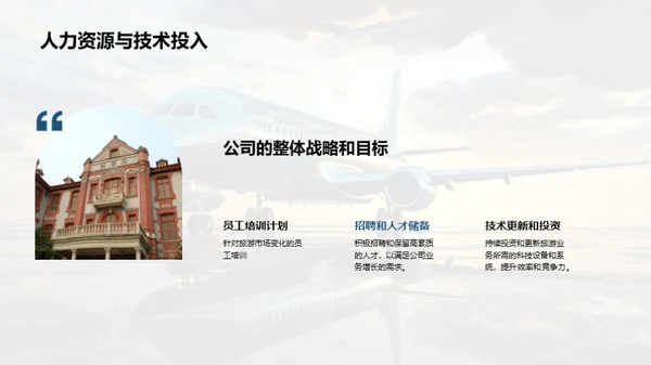 旅游业绩总结与战略展望