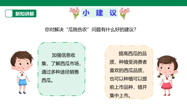 【人教版】《综合学习与实践》第12册   第12课 水果市场调查  课件