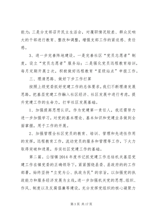 书记党建工作总结.docx