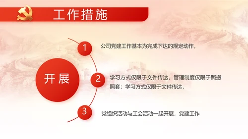 党建党支部述职报告动态PPT党课