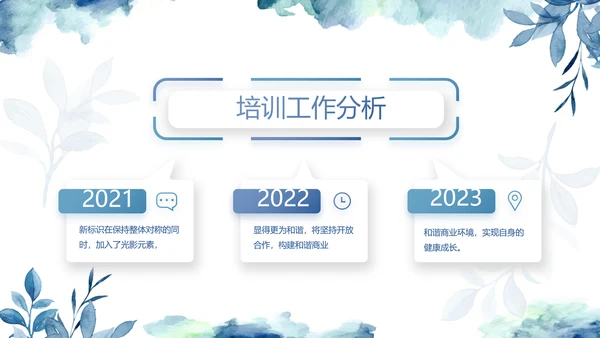 蓝色手绘小清新述职报告汇报计划PPT