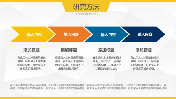 黄色简约毕业答辩论文通用PPT模板