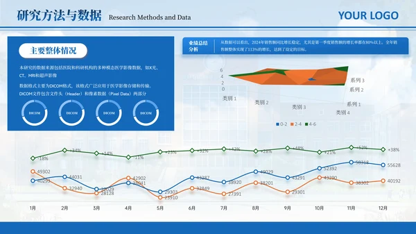 蓝色简约风毕业答辩PPT模板
