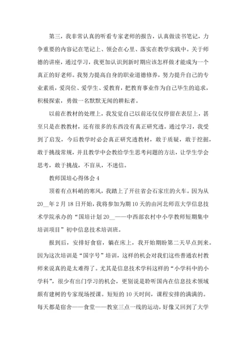 初中青年教师英语国培研修心得.docx