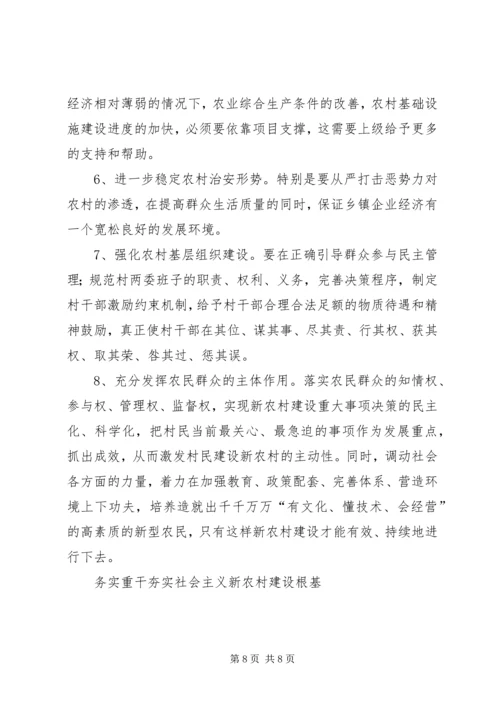 务实重干夯实社会主义新农村建设根基 (3).docx