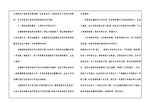 销售的工作计划汇编10篇
