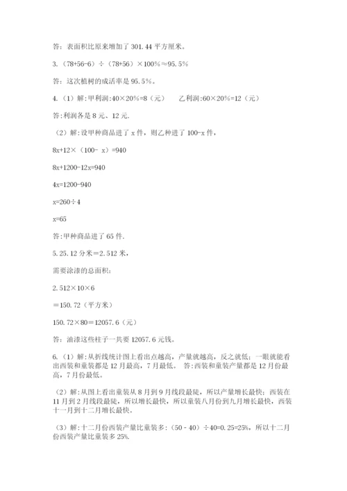 洛阳市小学数学小升初试卷及答案【真题汇编】.docx