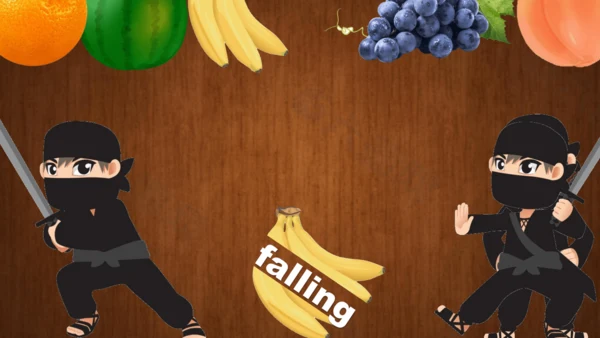 外研社六下 Module4 Unit2 The apples are falling down