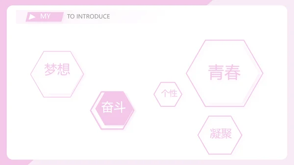 粉色女生简历面试自我介绍岗位竞聘演讲PPT