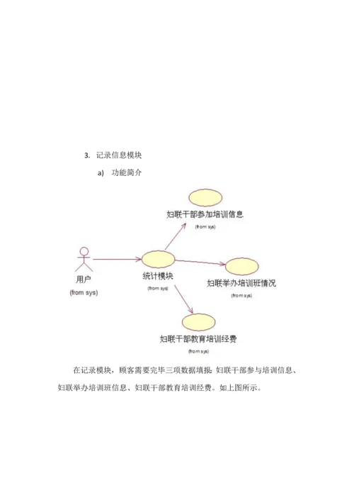 妇联干部培训统计系统使用专项说明书.docx