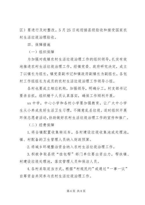 行流镇农村生活垃圾治理实施方案 (4).docx