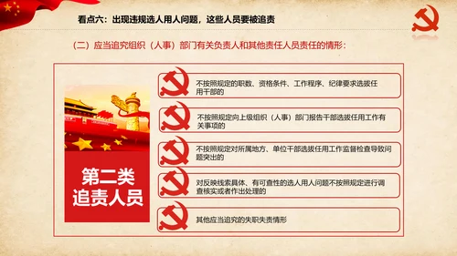 干部选拔任用工作监督办法学习解读PPT