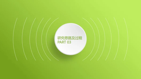 嫩绿清新微立体小花毕业答辩通用PPT模板