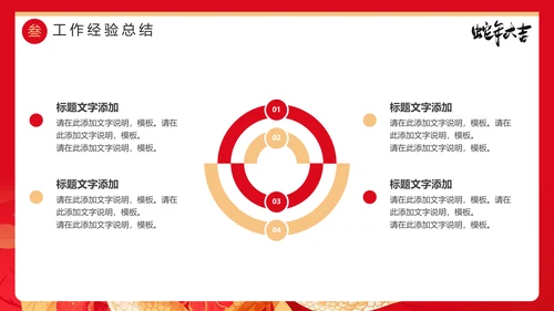 2025年蛇年大吉新年主题PPT模板