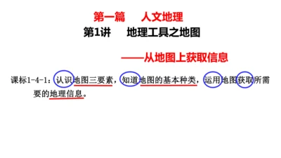 人文地理上册  综合探究一 从地图上获取信息 课件（22张PPT）