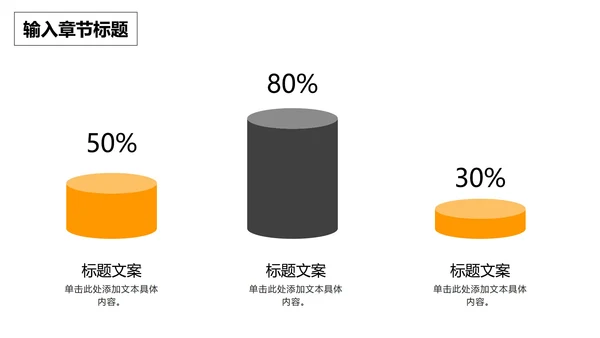 高级灰简约年终工作汇报PPT模板
