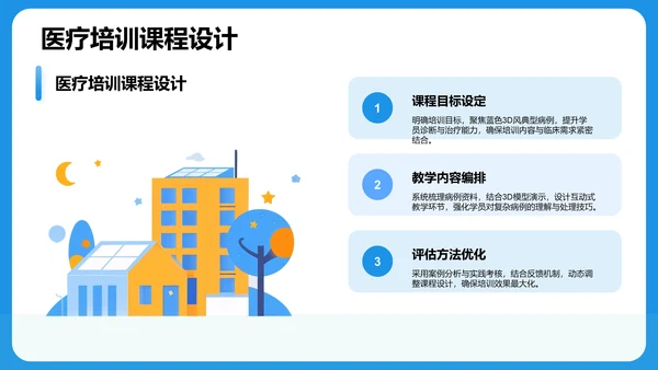蓝色3D风典型病例讨论PPT