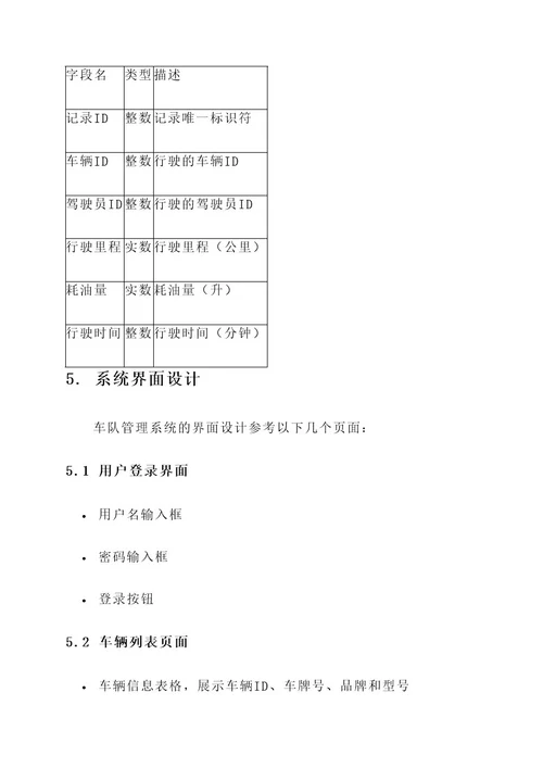 车队管理系统定制方案