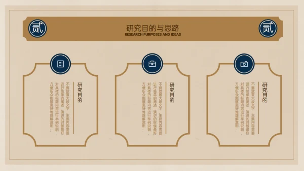 旧纸张复古风文学毕业答辩通用PPT模板