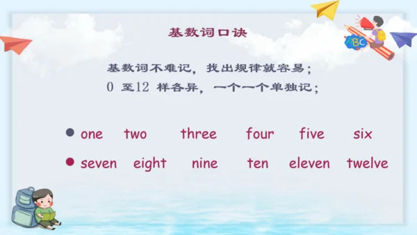 人教新起点小学英语三年级下册Unit2 基数词变序数词