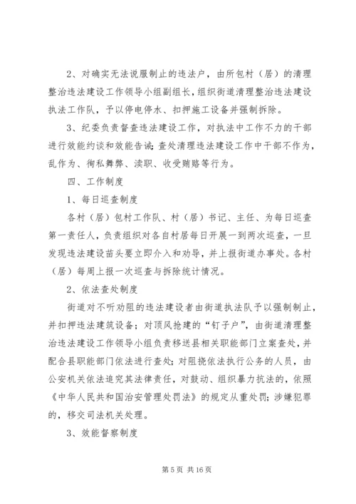 第一篇：街道整治规划方案.docx