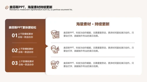 棕色简约毕业答辩PPT套装