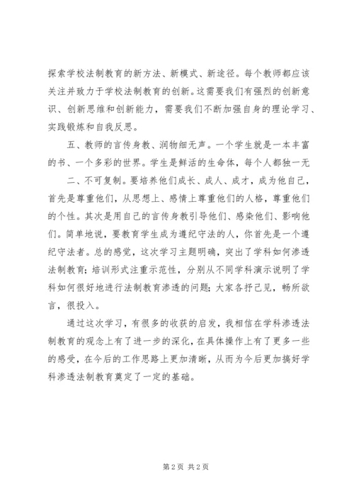 学习“由学科教学到学科教育”的心得体会五篇.docx