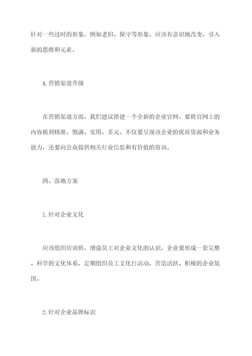 企业形象体系策划案例