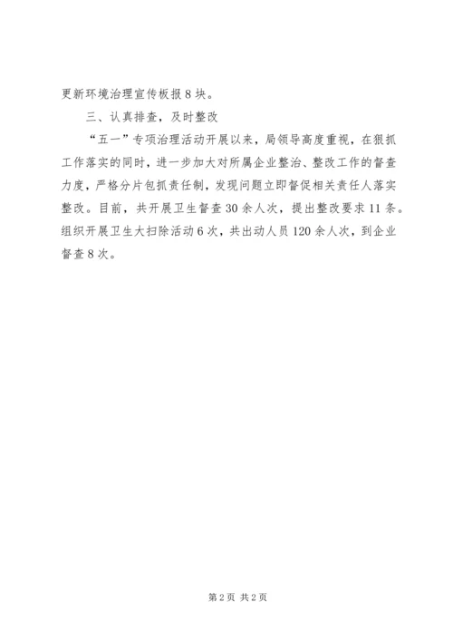 五一环境整治工作总结.docx