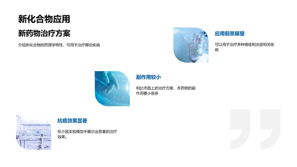 化学研发月报PPT模板