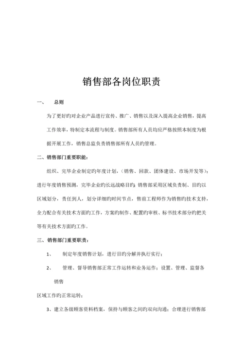 销售部岗位规划图.docx