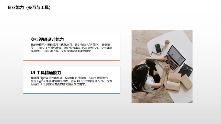 视觉传达与设计专业大学生求职个人能力综合展示职业生涯规划PPT1