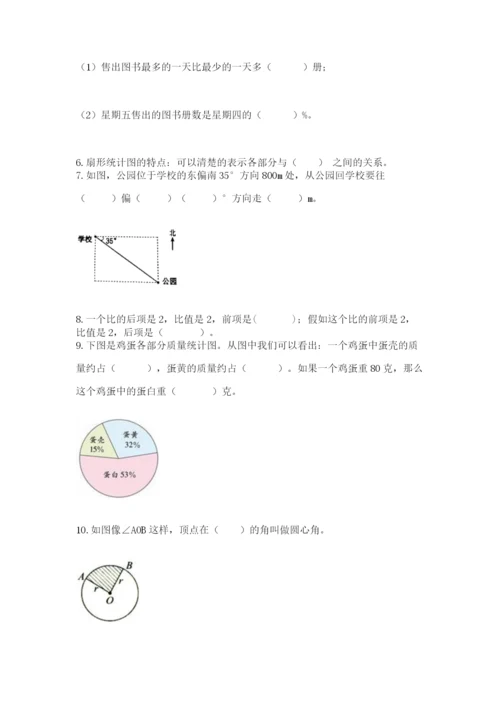 2022六年级上册数学《期末测试卷》及参考答案【综合卷】.docx