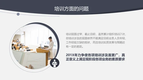 人力资源部年终工作总结汇报PPT模板
