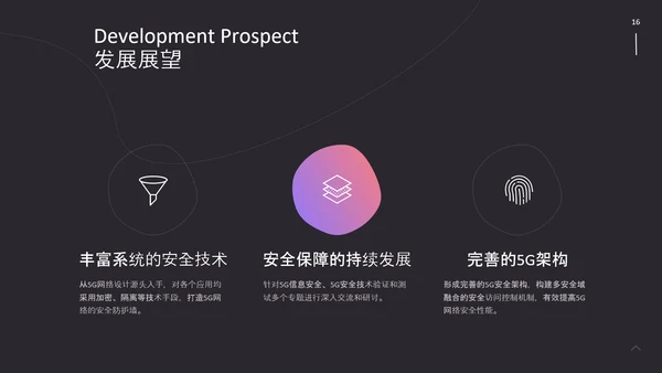 动感线条5G战略计划书PPT模板