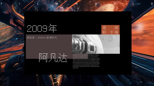 科幻电影通用PPT课件