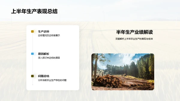 农业生产全年盘点