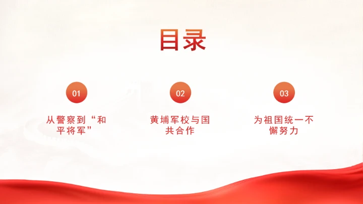 党课红色故事张治中事迹学习PPT课件