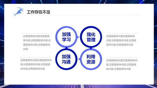 新起点新跨越新年起跑工作计划通用PPT