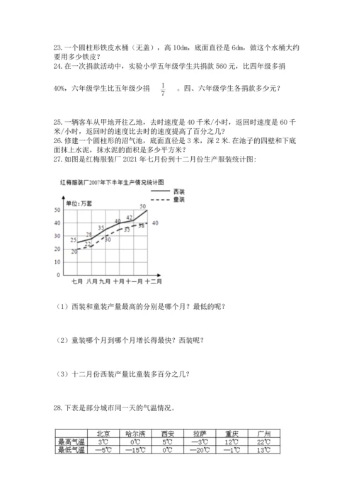 小升初数学应用题50道及完整答案【典优】.docx