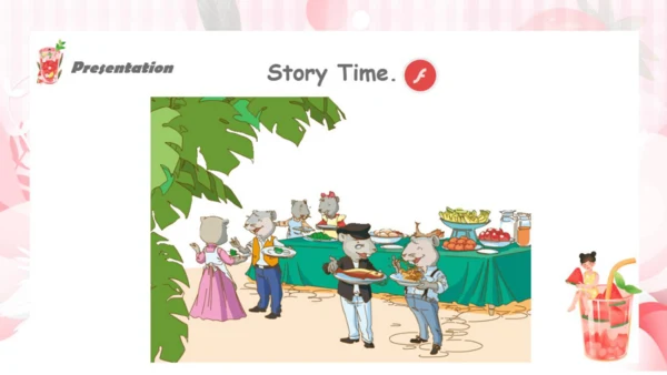 人教新起点小学英语一年级下册 Unit5 Drink Story Time