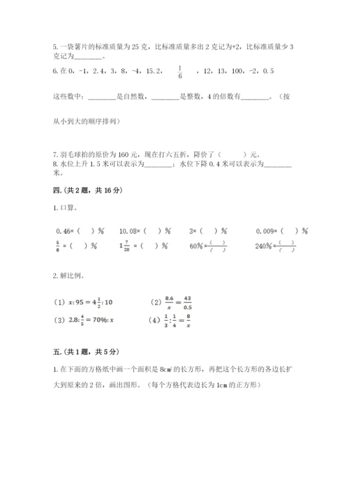 苏教版六年级数学小升初试卷附参考答案【名师推荐】.docx