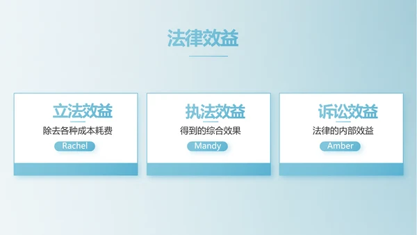蓝色中国风法律法学讲堂PPT动态模板
