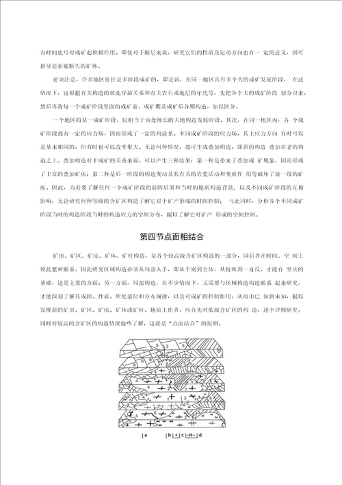 毕业论文设计成矿构造与成矿作用浅析