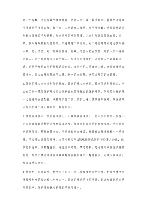 神经内科护理安全隐患及对策廖艳.docx