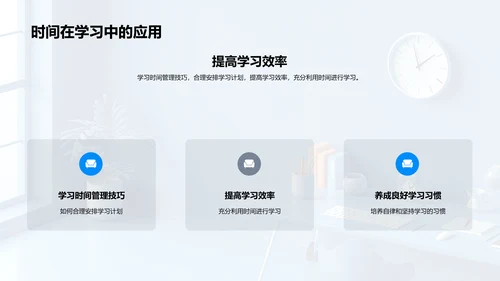 时间知识讲座PPT模板