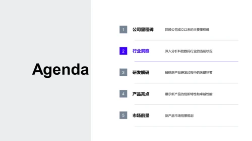 科技新品发布汇报PPT模板